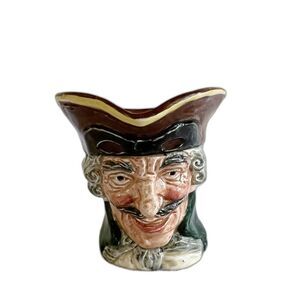 Royal Doulton Toby Mugs Dick Turpin Character Ceramic Cup England Vintage 3.25”